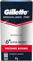 Desodorante Gel Antitranspirante Gillette Clinical Pressure Defense – 45g￼